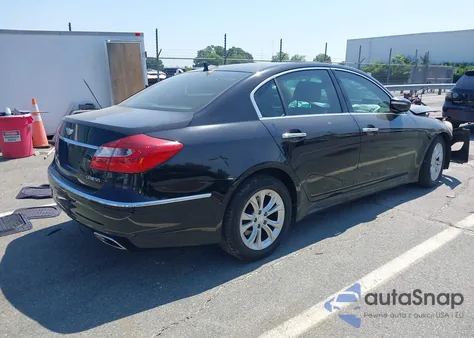 2013 Hyundai Genesis 3.8L из США, поврежденный, VIN KMHGC4DDXDU230066
